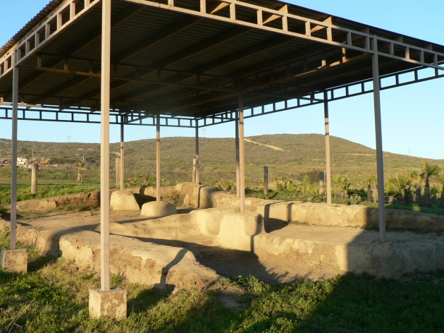 Ruinas de adobe de Misión Descanso