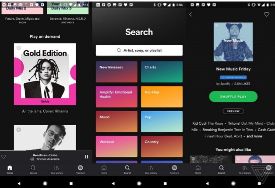 Captura de pantalla QORE