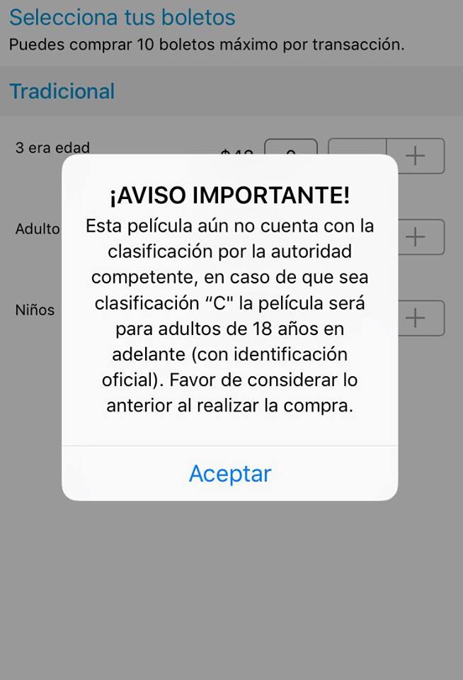 Cinépolis advierte sobre clasificación C en Deadpool 2