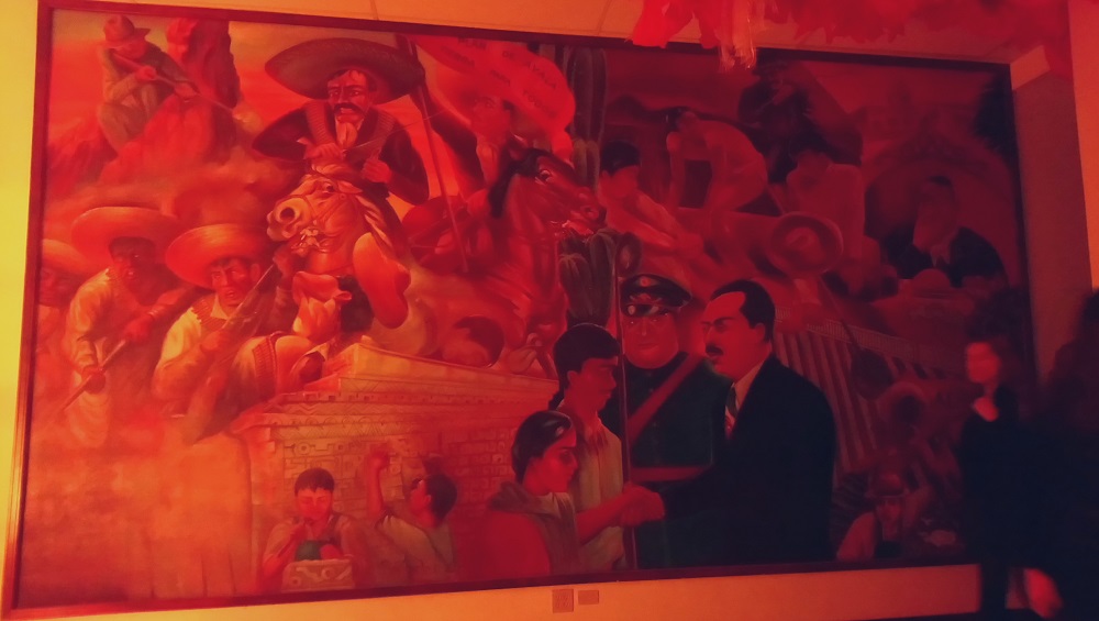 Considerado el primer mural de Tijuana. Foto: Nairda Ortega / San Diego Red