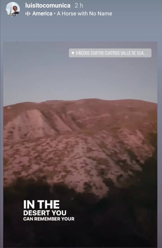 Instagram Luisitocomunica