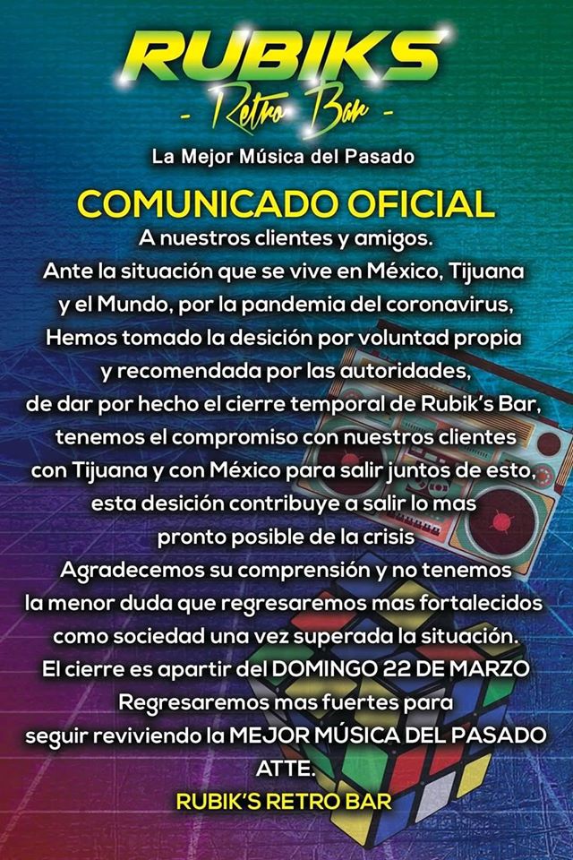 Facebook Rubik´s Bar