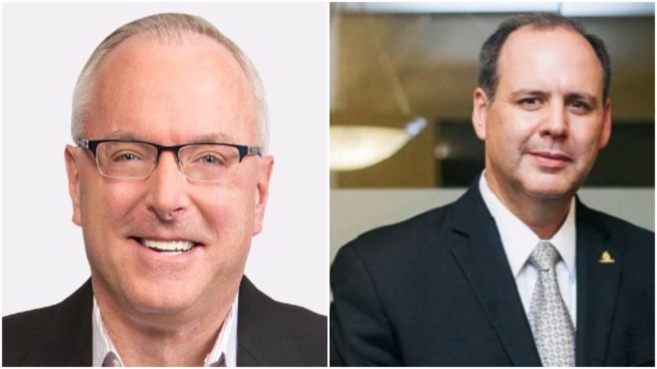 Bill Newlands y Gustavo de Hoyos