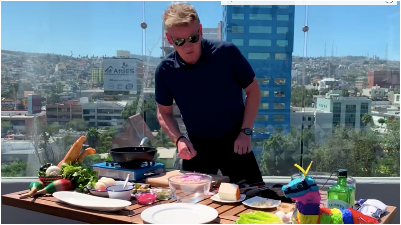 Imagen de video publicado por Gordon Ramsay