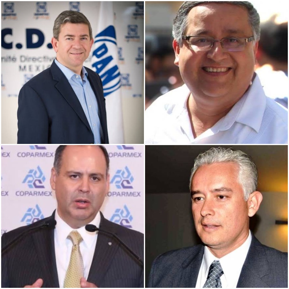 (De Izq-Der) Oscar Vega Marín/Gustavo Sánchez Vázquez/Gustavo de Hoyos Walther/Jorge Ramos Hernández