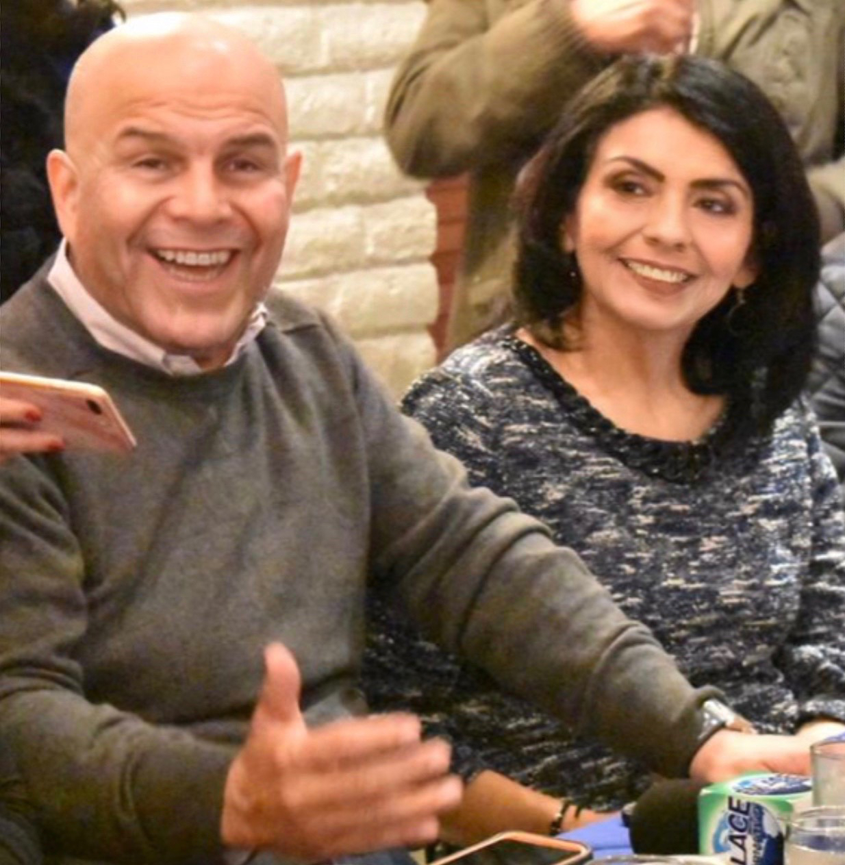 Enrique Kiki Mendez Juarez y Eva María Vazquez