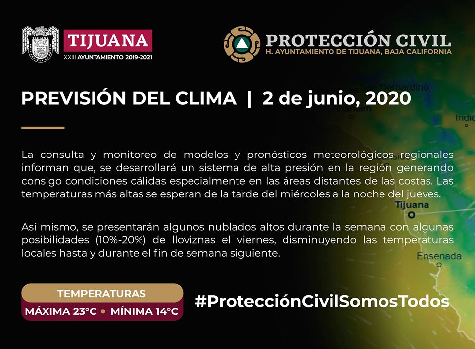 Protección Civil de Tijuana Facebook