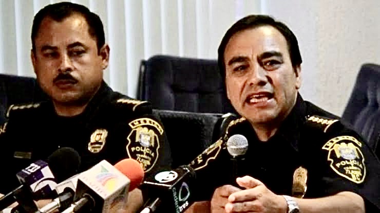 Gustavo Huerta Martínez y  Julian Leyzaola Pérez