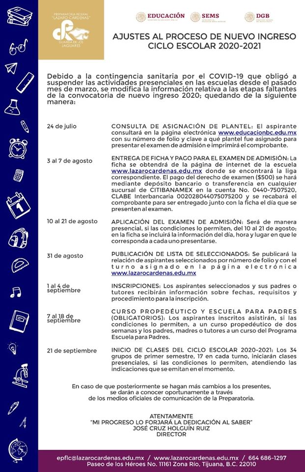 Lázaro Cárdenas Facebook