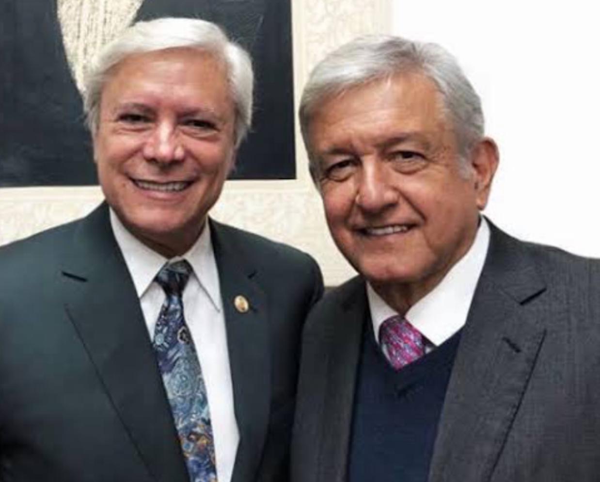 Jaime Bonilla Valdez y AMLO