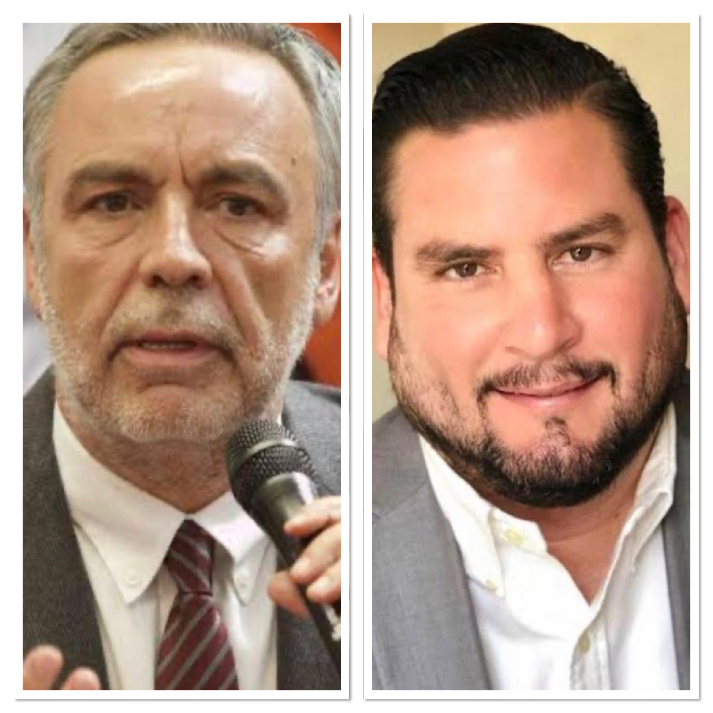 Alfonso Pérez Cuellar y Ismael Burgueño