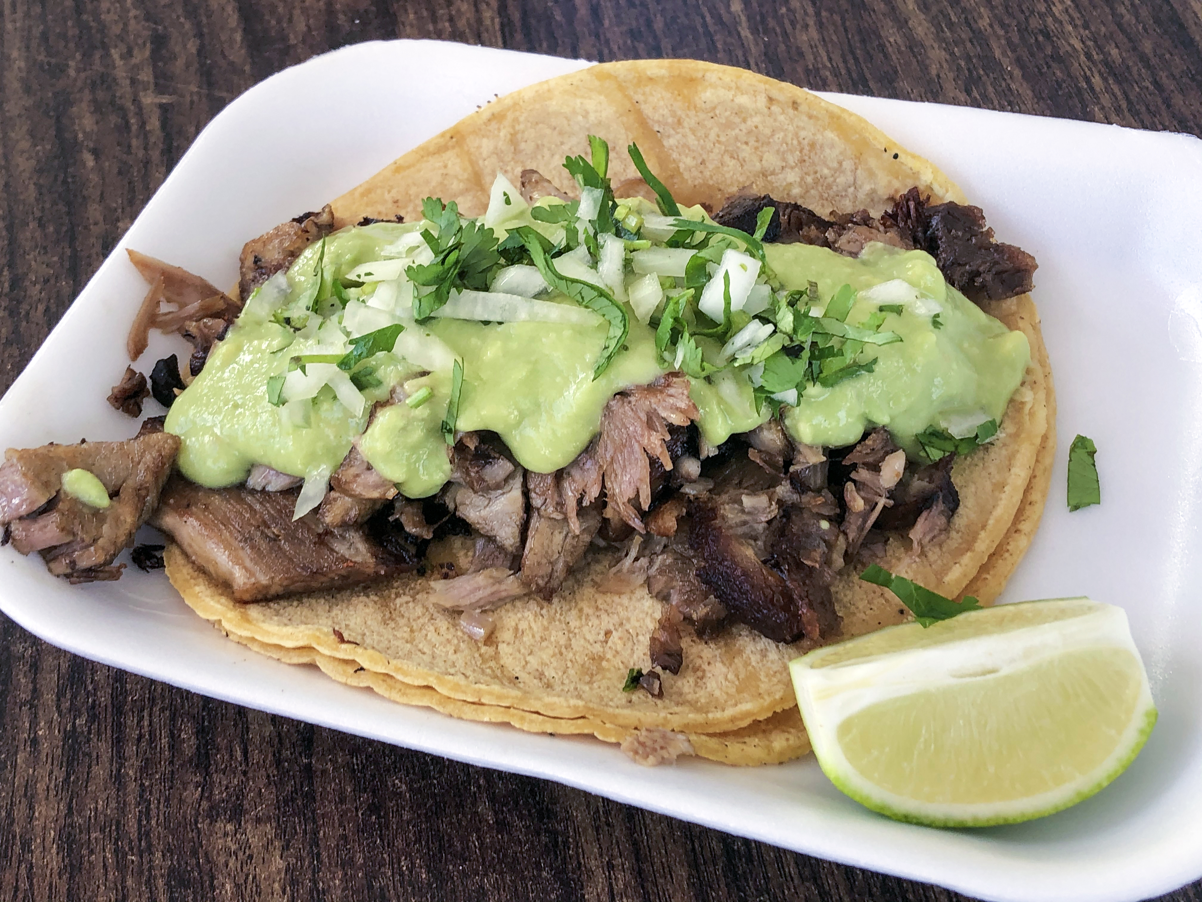 Carnitas Taco at Nacho’s Taco Shop