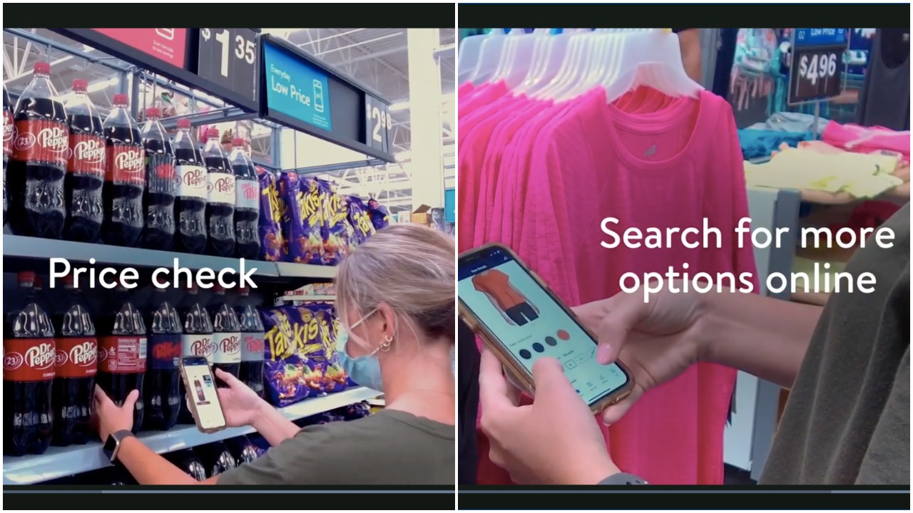 Video promocional de Walmart