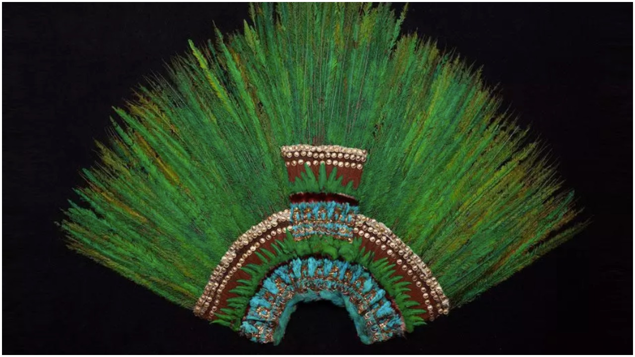 Foto del Penacho de Moctezuma