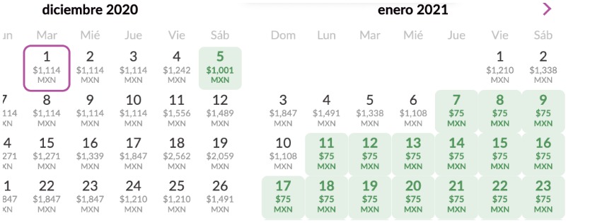 Captura de Pantalla de Volaris