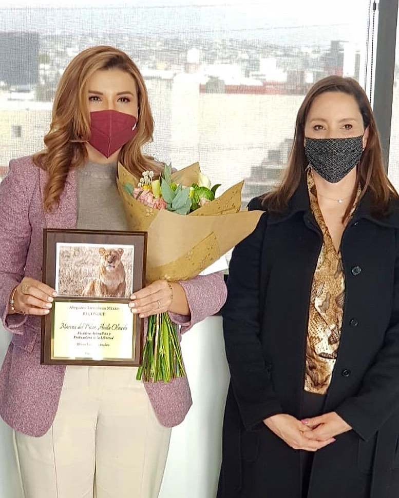 Reconocimientos por Abogados Animalistas (Facebook Marina del Pilar)