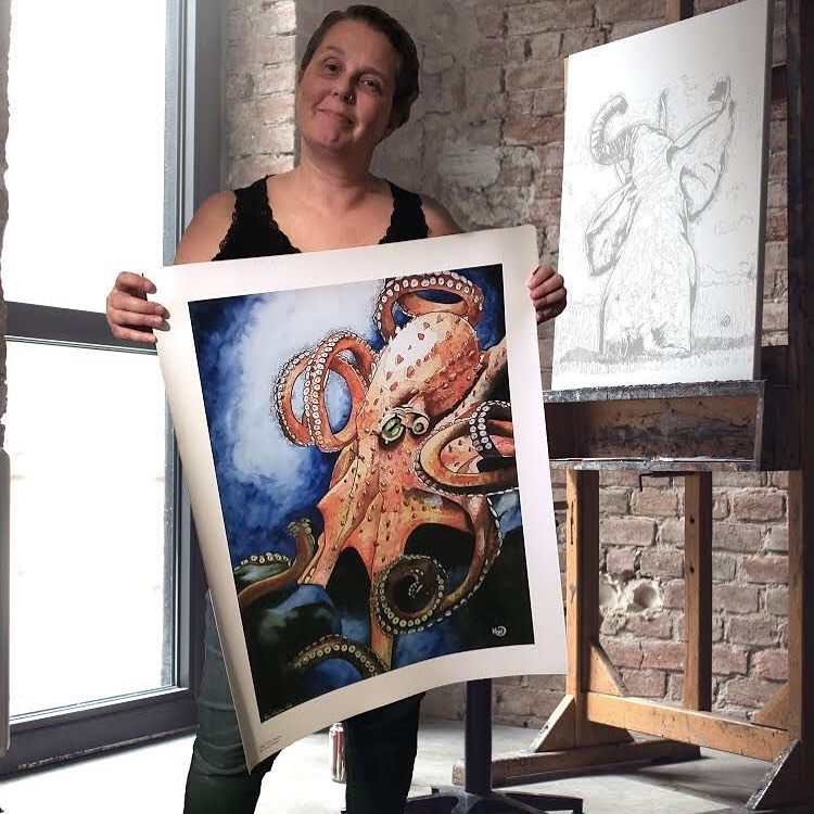 Foto de Water Plus Ink en Facebook de ArtWalk San Diego