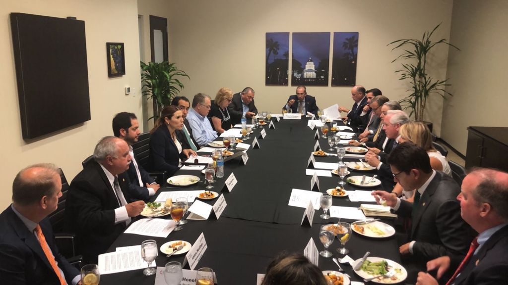 Almuerzo de trabajo con el presidente de la California Business Roundtable (CBRT), Robert Lapsley