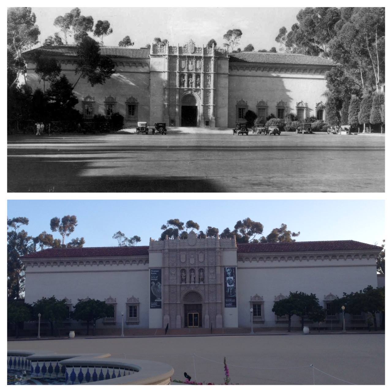 Then and Now: The San Diego Museum of Art (circa late 1920s)