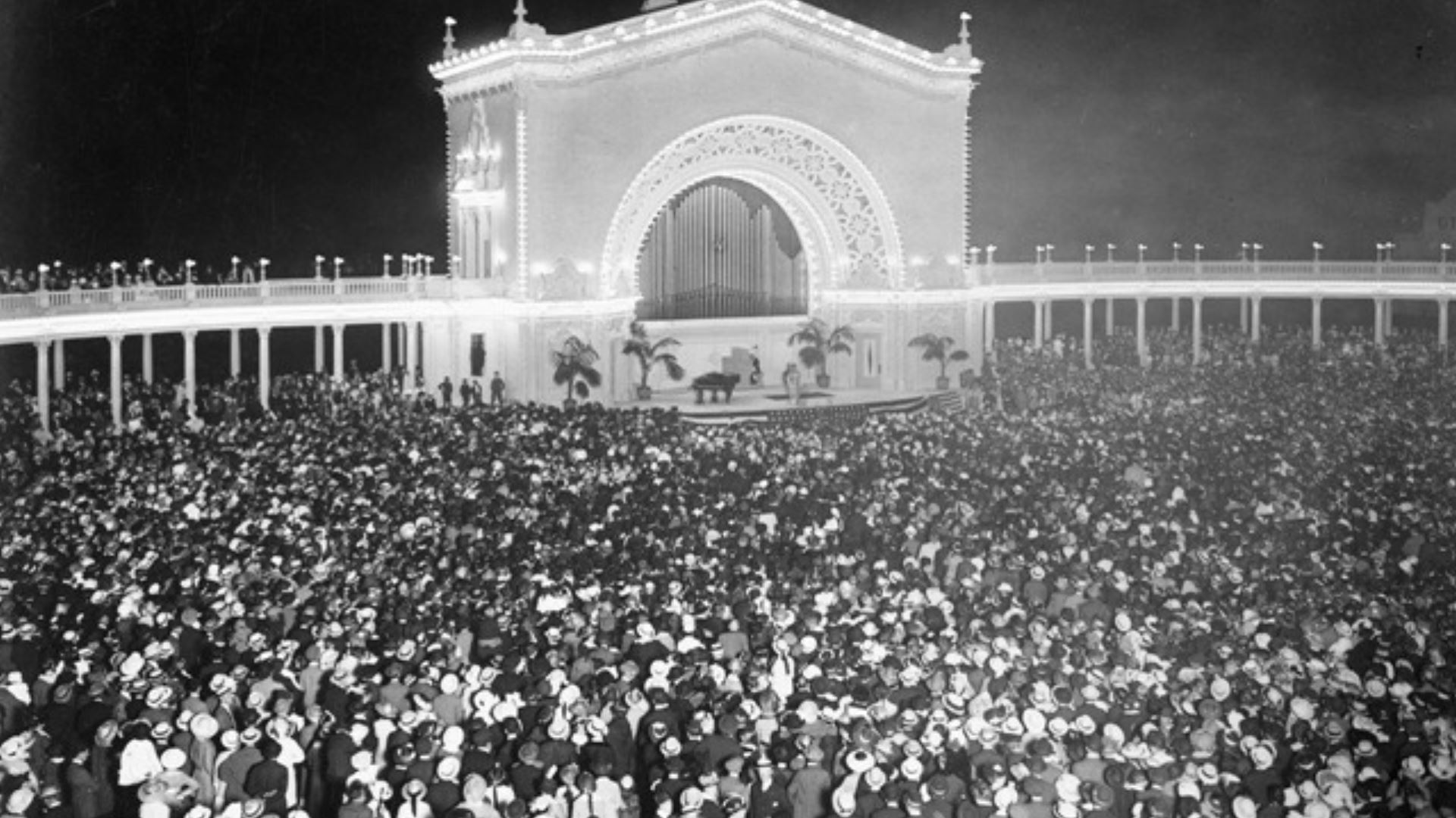The Spreckels Organ Pavilion, circa 1920's (Balboa Park)