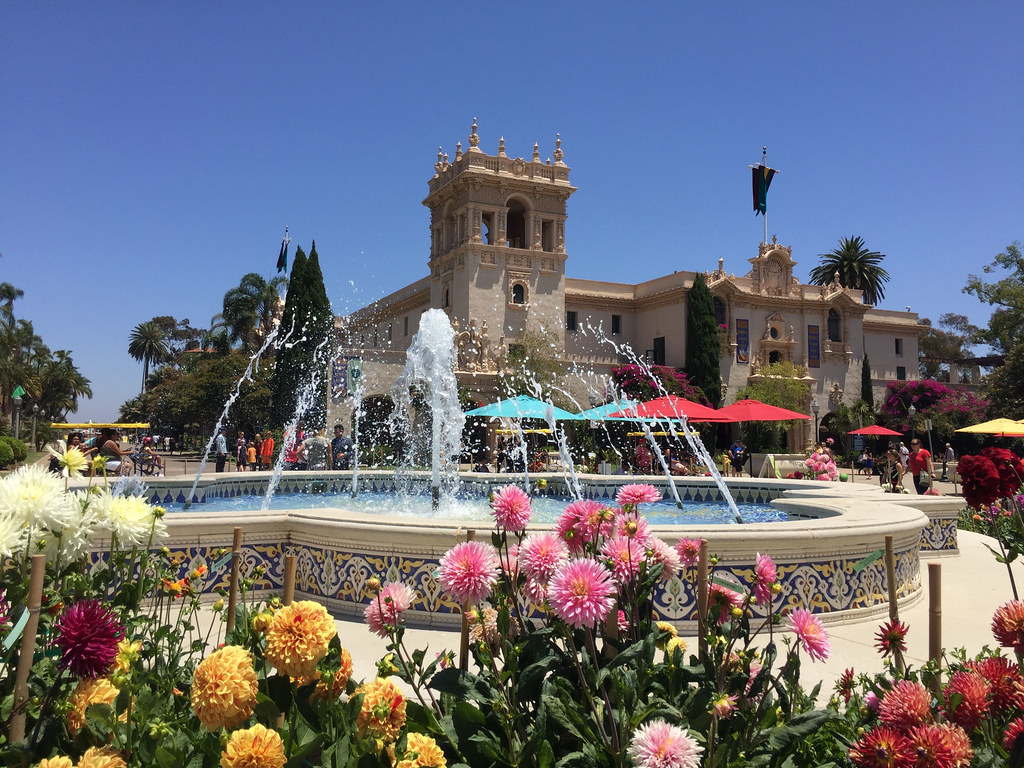 Balboa Park: Plaza de Panama Fountain (2016)