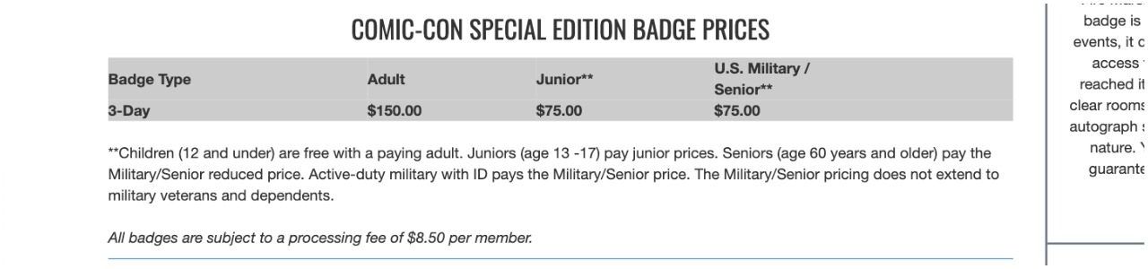 Comic -Con Página Web