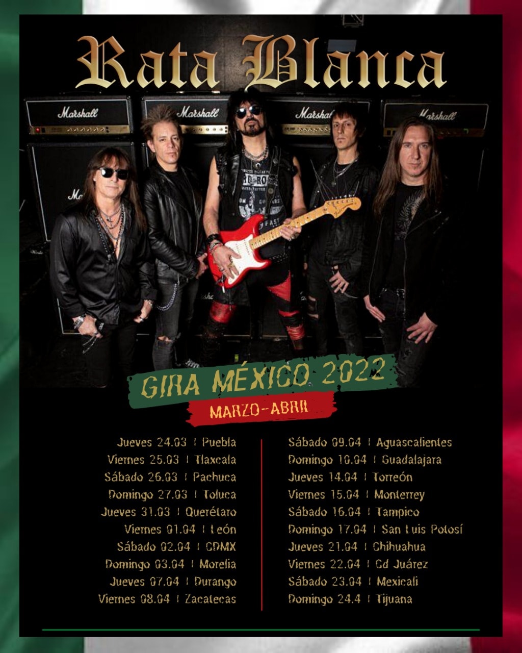 Vía Facebook: Rata Blanca Oficial