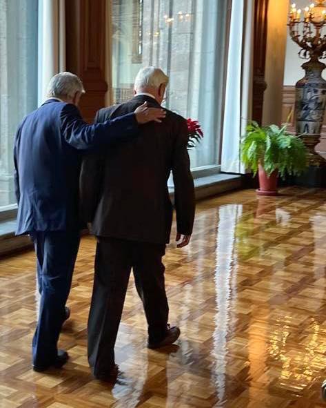 Andrés Manuel López Obrador y Jaime Bonilla (Facebook Jaime Bonilla Valdez))