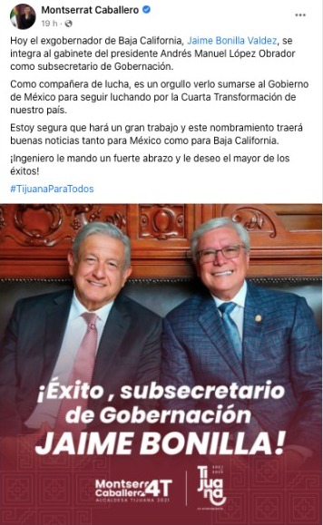 Montserrat Caballero Facebook