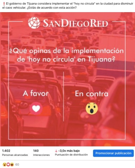 Captura de Pantalla San Diego Red