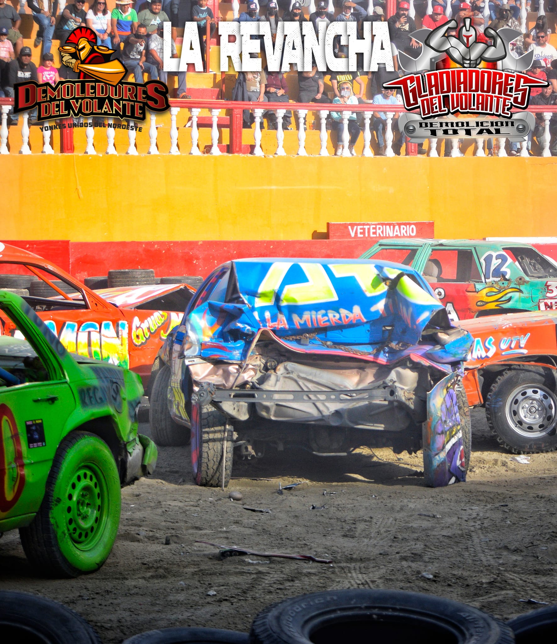 Facebook @GladiadoresYDemoledoresDelVolante