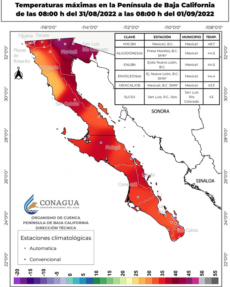 Protección Civil de Baja California Facebook