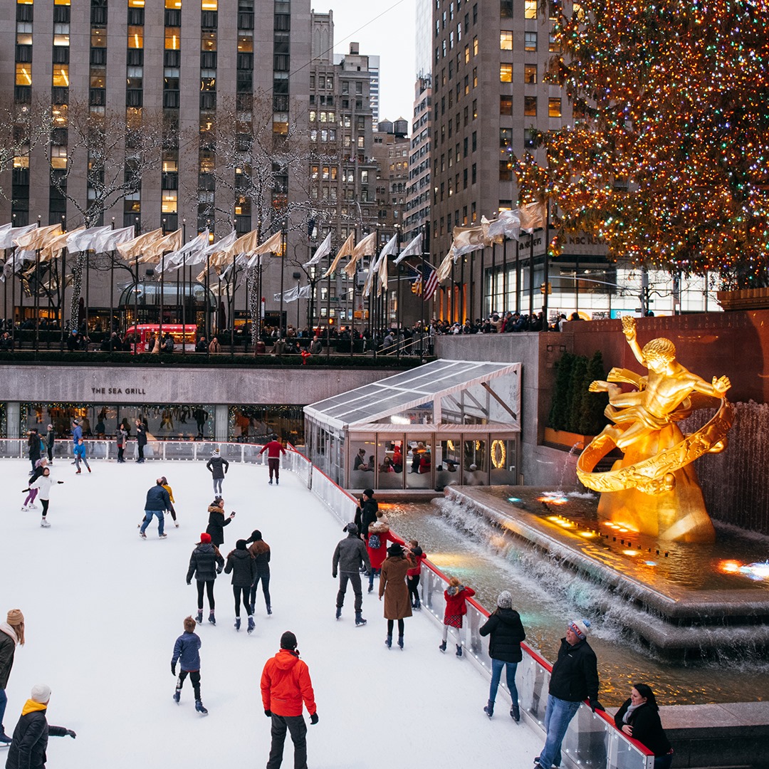 Rockefeller Plaza in New York