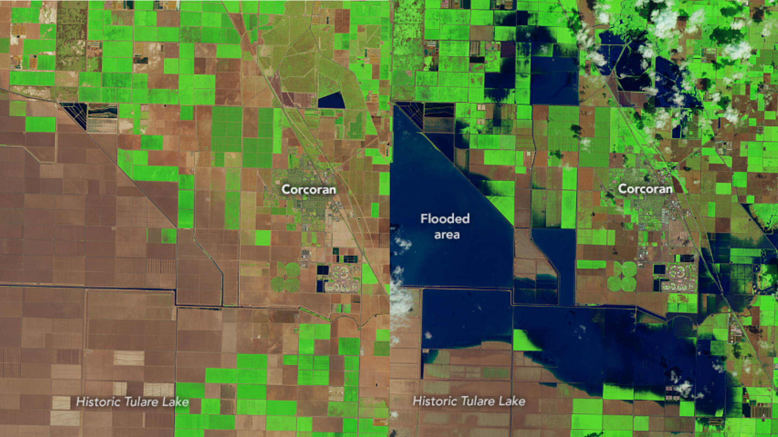 Comparación marzo 2022 (Izquierda) con marzo de 2023 (Derecha)