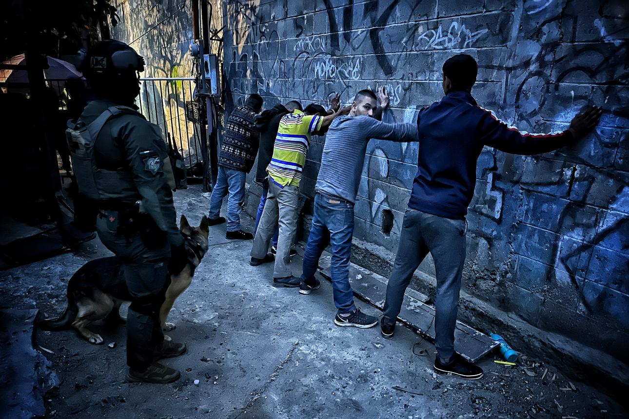 Alex Crawford’s team filmed with a unit from the National Guard / Christopher Cunningham