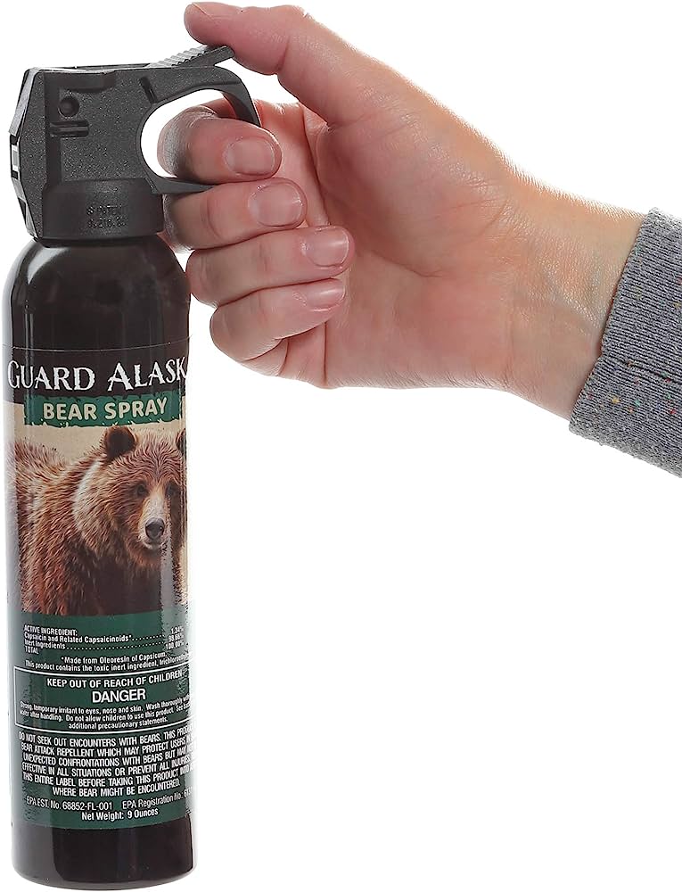 Ejemplar de spray para osos. Cortesía: Amazon