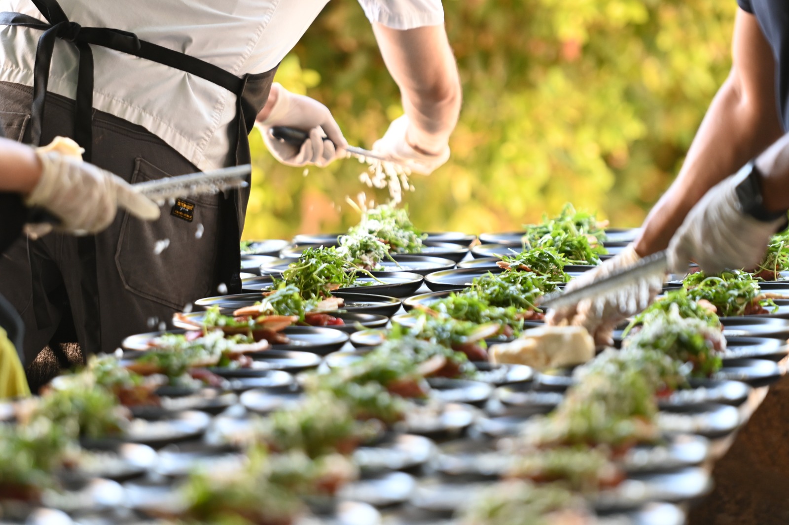 Primer tiempo del banquete Cetto 2023.