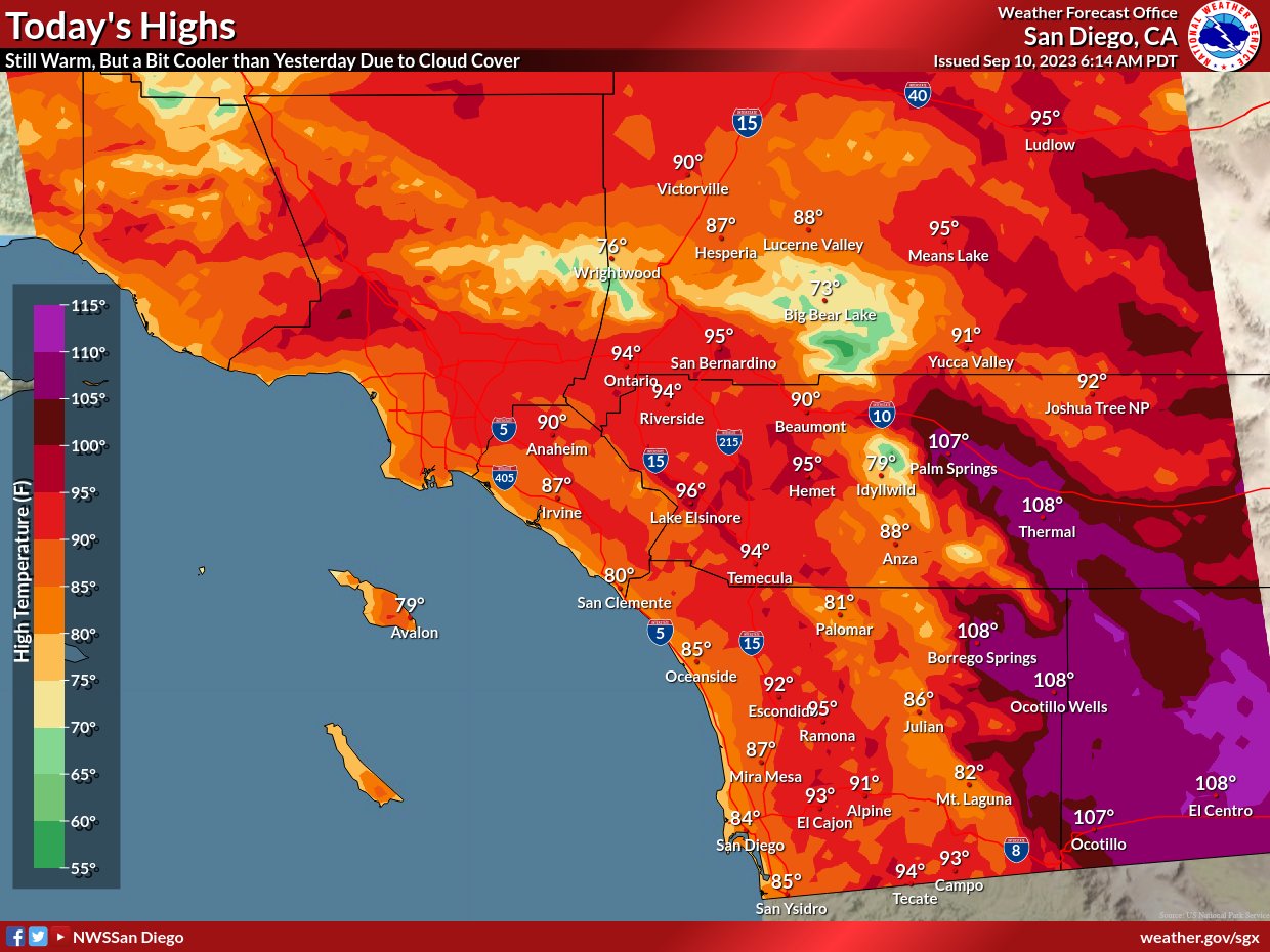 Fotografía por: NWS San Diego